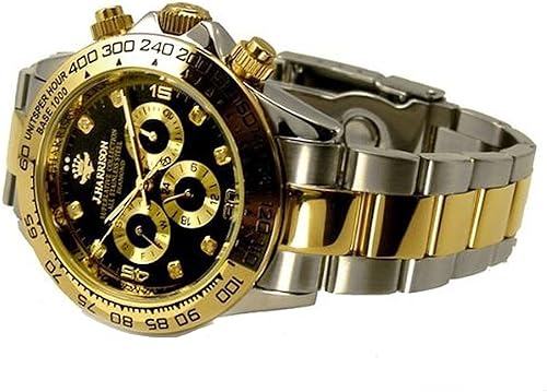 Amazon 一生モノで時を刻め 男をアゲる高級腕時計 ジョンハリソン 自動巻 腕時計 メンズ 紳士 誕生日プレゼント ジュエリー 通販
