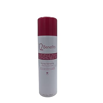 Amazon Com 12 Benefits Big Day Hairspray 8 Oz Beauty