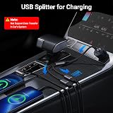 KiwiBird USB Splitter 2 Port Male to Dual Female USB 2.0 Extension Data Charging view 6
