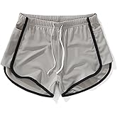 AIMPACT Mens Mesh Shorts 3 Inch Running Gym Athletic Workout Bodybuilding Booty Track Shorts Vintage Fitted Short