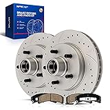 KAX Front Brake Kit, Drilled and Slotted Brake