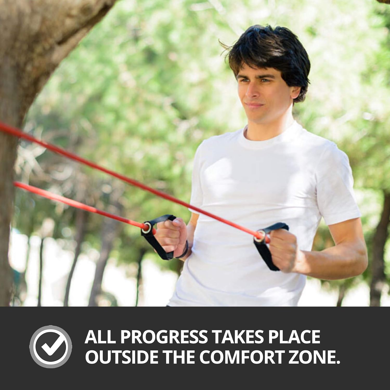 SB SOX Resistance Bands Set (Pro) for Men & Women – 5 Stackable Premium Cable Bands with Handles, Door Anchor, and Ankle Straps – Best Exercise Equipment for Your Home Gym – Works Great (Original) : Sports & Outdoors