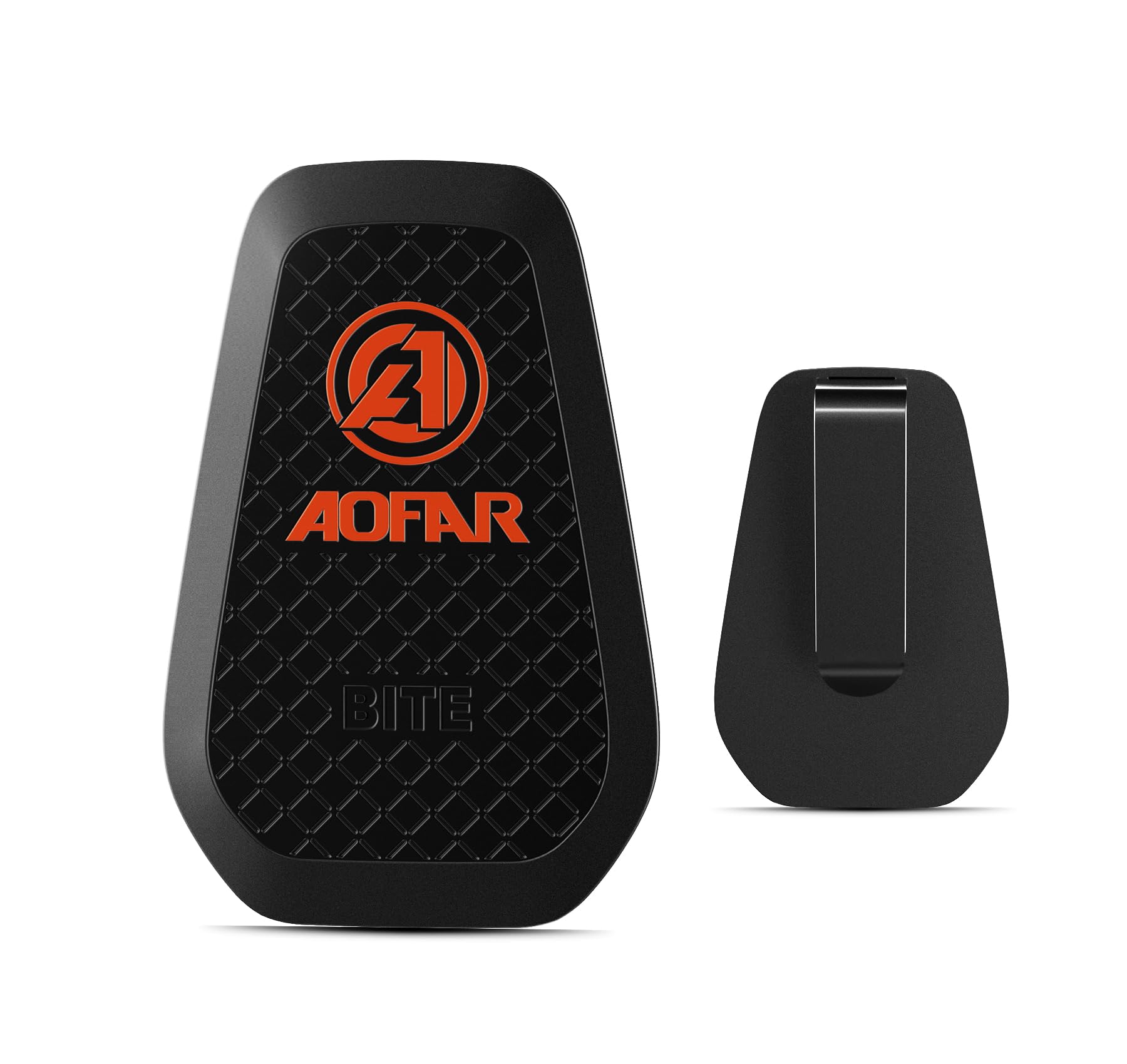 AOFAR Metal Landing Pad, Rangefinder Bite Clip for Magnetic Towel/Rangefinder, Magnetic Golf Accessories and Easy to Install on The Golf Bag or Belt