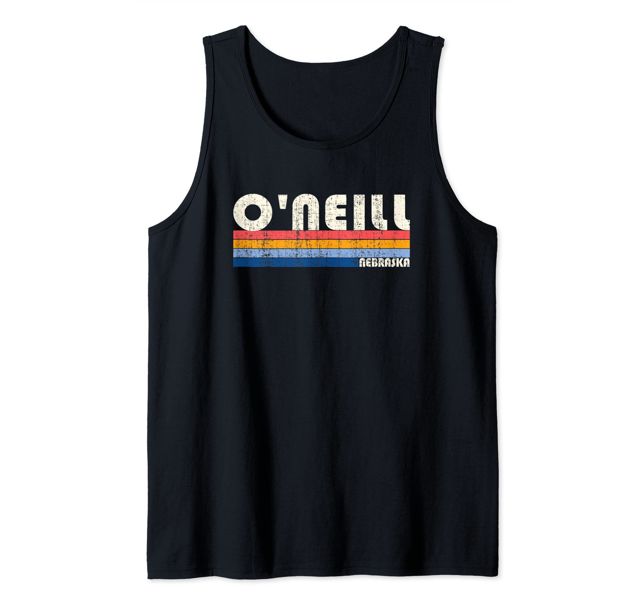 Photo 1 of * grey shirt*Vintage Retro 70s 80s Style Hometown of O'Neill, NE Tank Top
