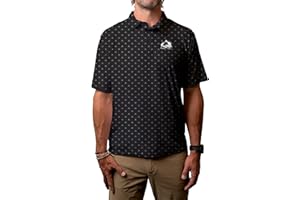 Blue 84 Men's NHL Officially Licensed Short Sleeve Performance Polo Strengthened All Over Print