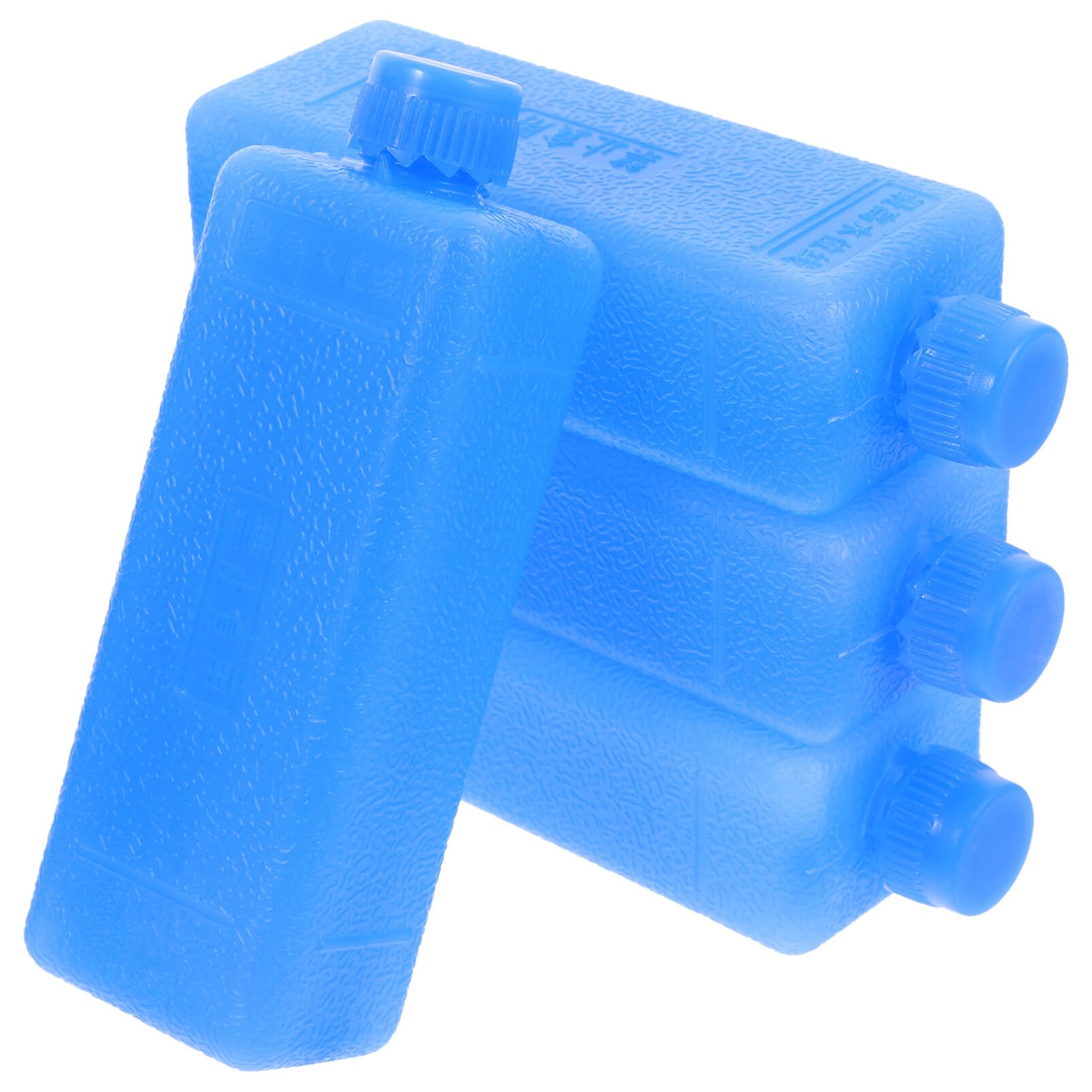 Milisten Reusable Freezer Packs for Air Conditioner Fan Ice Blocks Portable Ice Crystal Box Set for Home Office Cooling Compact 4.52 Inch Cooler Accessories