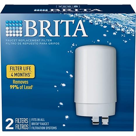 Dom I Meble Brita Faucet Replacement Water Filter Chrome Model