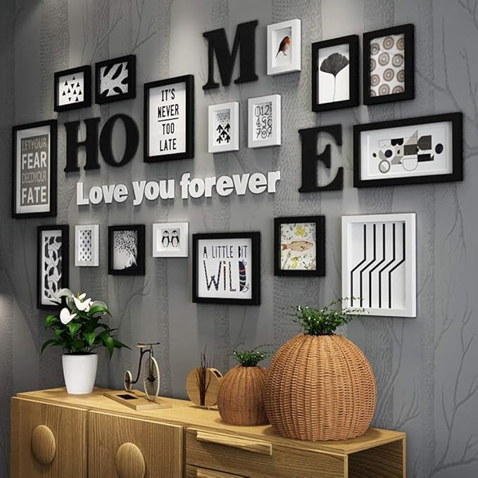 Solid Wood Photo Frame Creative Photo Wall Photo Frame Wall Photo Frame