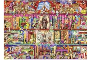 Ravensburger The Greatest Show on Earth 15254 | Premium 1000-Piece Puzzle for Adults | Unique Piece Design | Softclick Technology for Perfect Fit | Forest Stewardship Council Certified