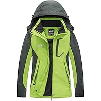 Diamond Candy Womens Rain Jacket Waterproof with Hood Lightweight Hiking Jacket