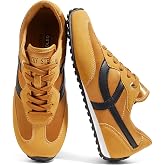 LUCKY STEP Women's Fashion Sneakers | Casual Retro | Non Slip Lightweight | Trendy Comfortable