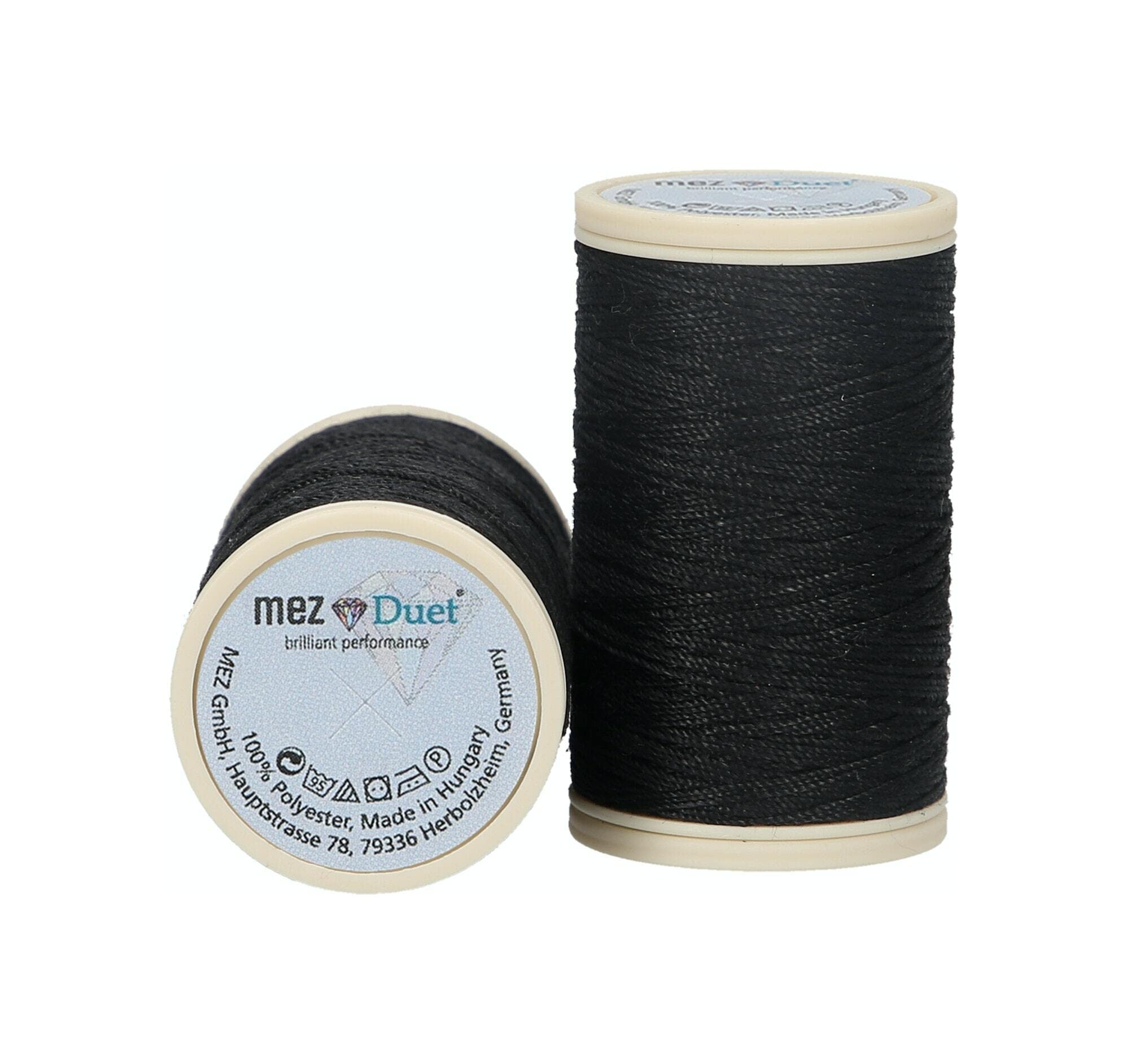 MEZ Duet Decorative and Buttonhole Thread, Thickness: 30, Presentation: 60M 1000 Sewing Threads