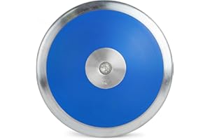 Cannon Sports Steel Rim Discus - Meets IAAF Specifications - High Spin Rate, Maximize Distance & Accuracy - Perfect for Train