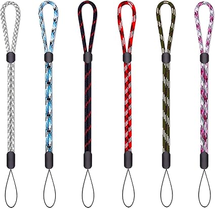 Amazon Aixuanハンドストラップaixuan 携帯ストラップ マスコットハンドストラップ ショート アジャスター 長さ 調整可能 ハンド ストラップ リストストラップ 落下防止 紛失防止 Usbメモリ マスコット キー ホイッスル用 6本セット6色 ストラップ マスコット 通販