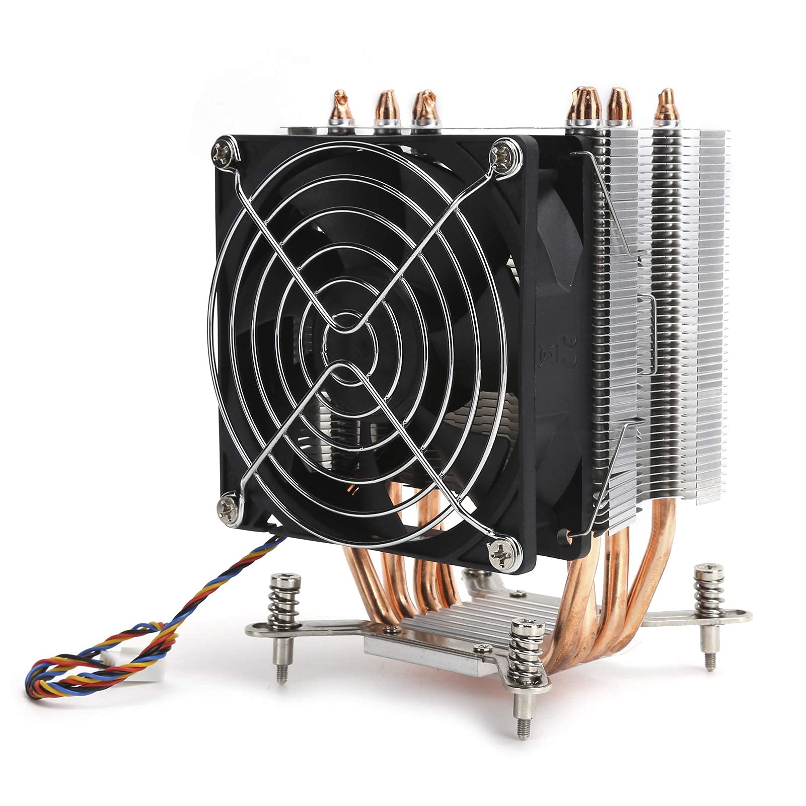 CPU Cooling System- CPU Cooler, 4 Continuous Direct Contact Heat Pipes, Compact Aluminium Heatsink with 90mm PWM Fan - for LGA2011 1366 1150 1151 1155 1156