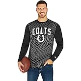 Zubaz NFL Men's Sublimated Graphics Long Sleeve Team T-Shirt, Official Fan Apparel (Small - 5XL)