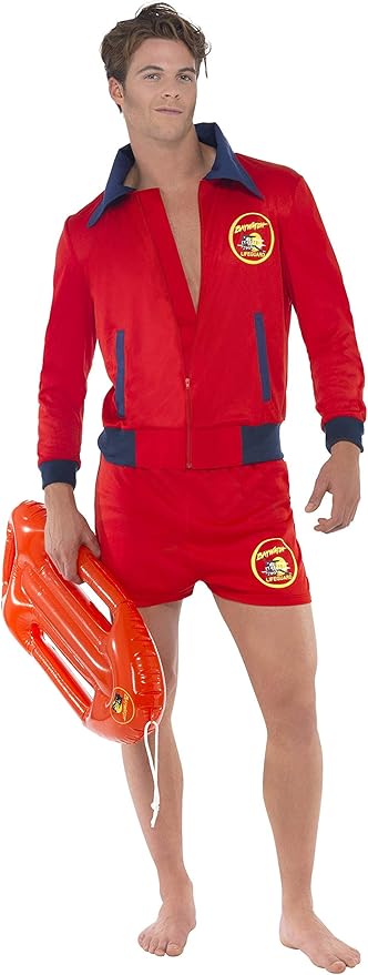Amazon Com Smiffy S Men S Baywatch Lifeguard Costume Clothing