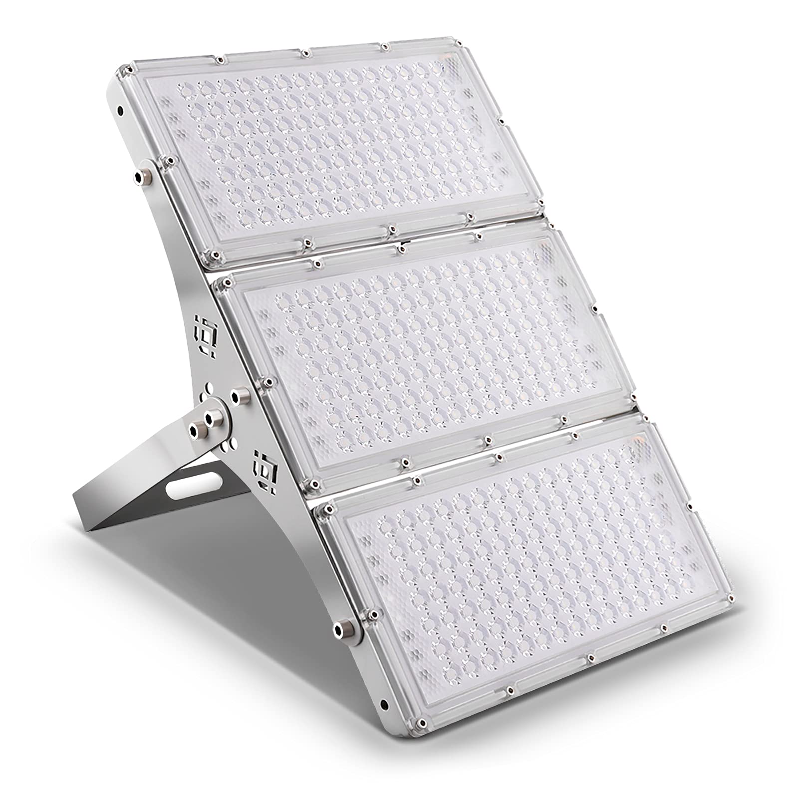 Ankishi 300W Flood Lights Outdoor, 30000LM Super Bright Security Lights, IP65 Waterproof Outside Lights, 6500K Daylight White Mains Powered Floodlight for Garden Warehouse