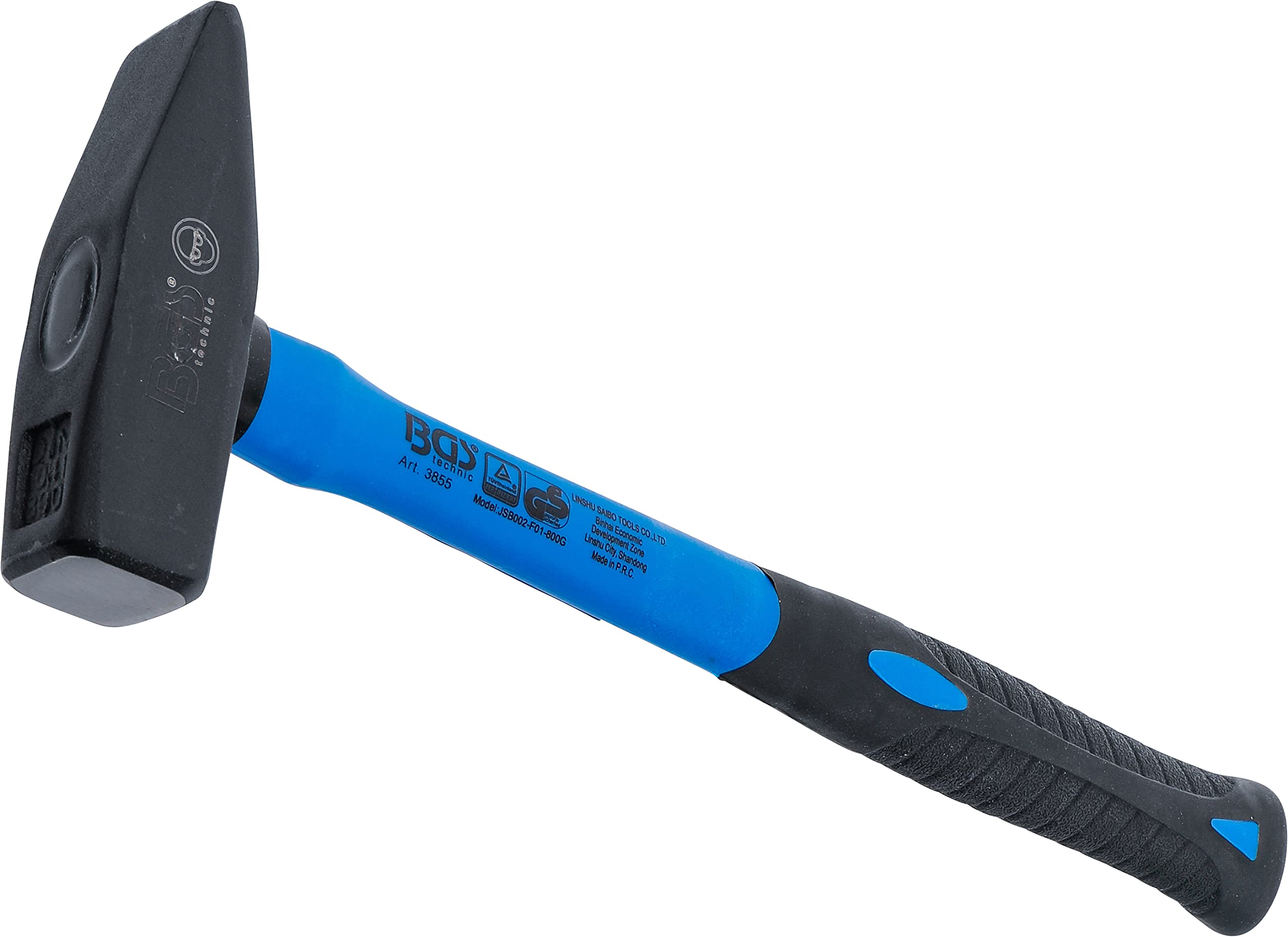 BGS 3855 | Machinist's Hammer | Fibreglas Shaft | DIN 1041 | 800 g