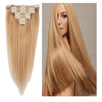 Amazon Com Haironline 7 Pieces Full Head Hair Extension Clip In