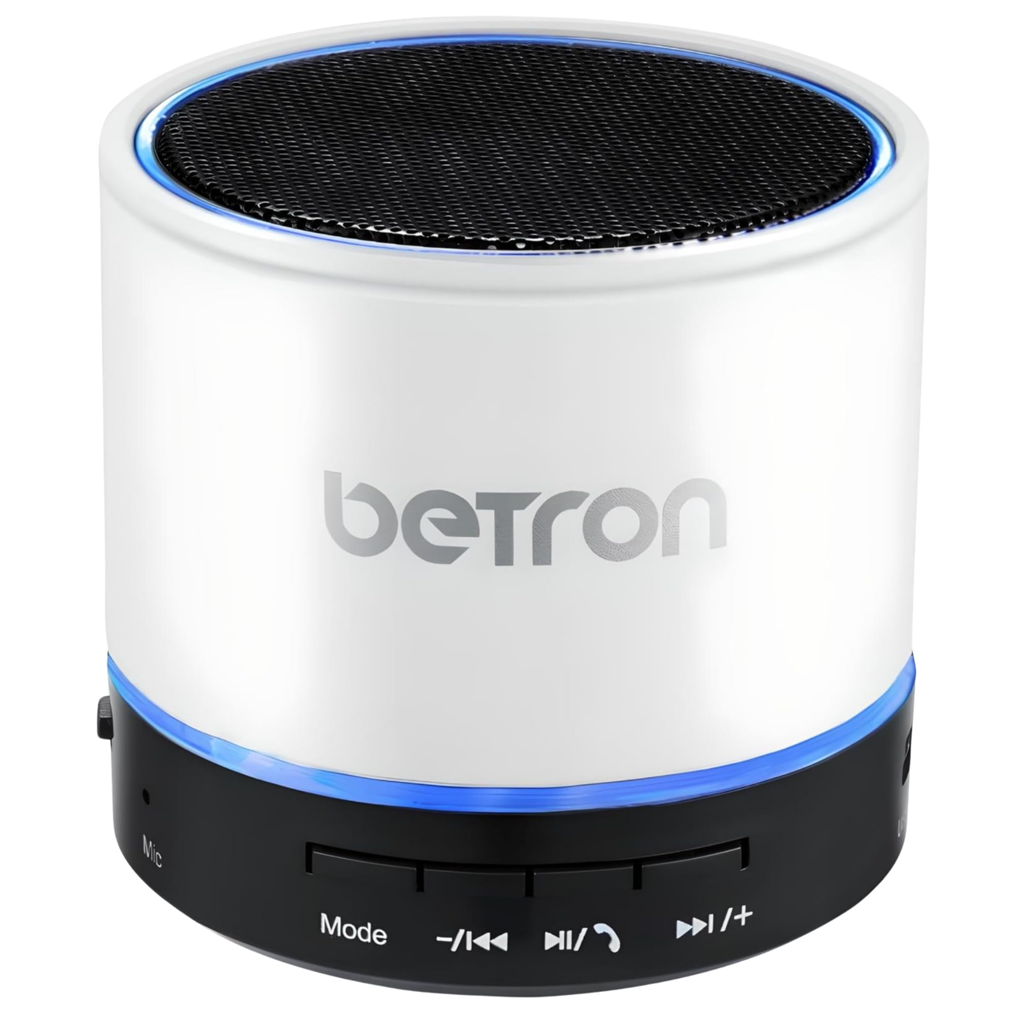 Betron KBS08 Bluetooth Speaker, Wireless, Portable, Mini, White