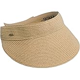 Scala Women's Paper Braid Visor