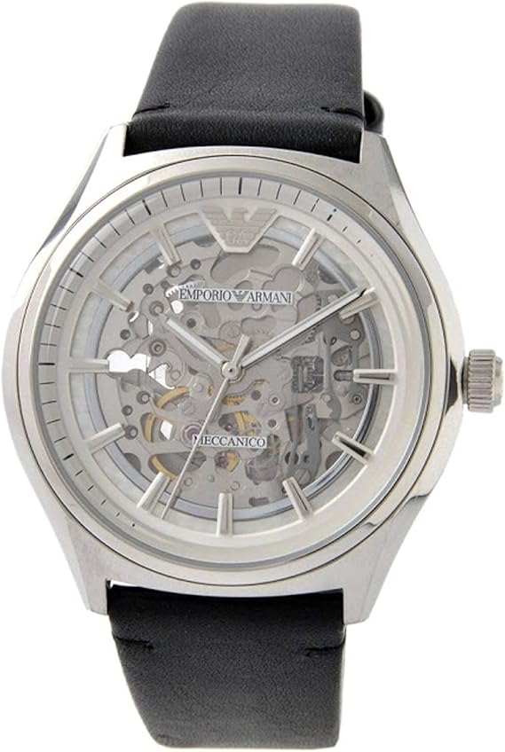 Amazon エンポリオアルマーニ Emporio Armani 腕時計 自動巻き スケルトン Ar メンズ 並行輸入品 メンズ腕時計 腕時計 通販