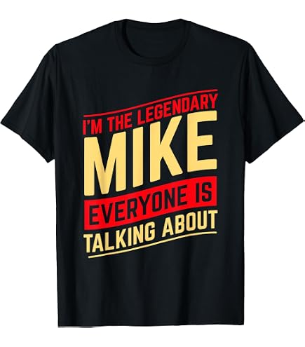 Amazon.com: Mike T-Shirt : Clothing, Shoes & Jewelry