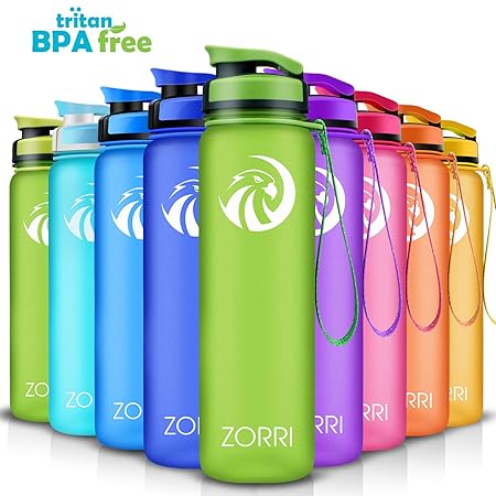 Sport Trinkflasche 1L/ 1.2 Litre/800/600ml BPA Frei Auslaufsicher Tritan Wasserflaschen | Umweltfreundlich Wasserflaschen Für