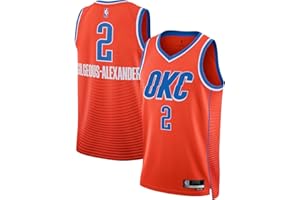 Outerstuff Shai Gilgeous-Alexander Oklahoma City Thunder NBA Kids Youth 8-20 Orange Statement Edition Swingman Jersey