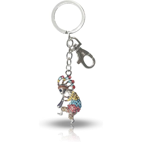 JB Sales Quail Enamel Keychain - Silver, Southwest Design, Arizona Souvenir, 2.5" X 1.5", Metal With Nickel Finish - View #10