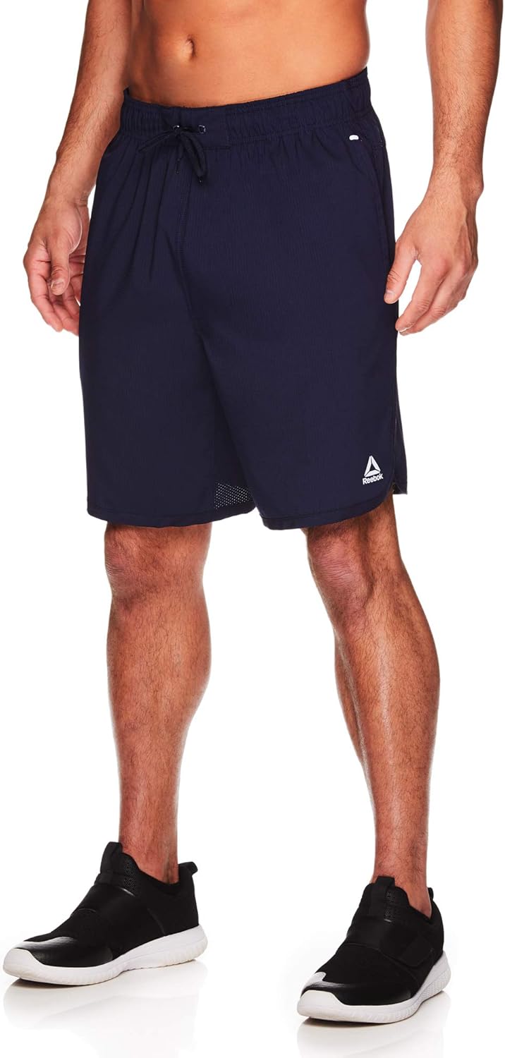 Reebok Men's Lightweight Workout Gym & Running Shorts w
