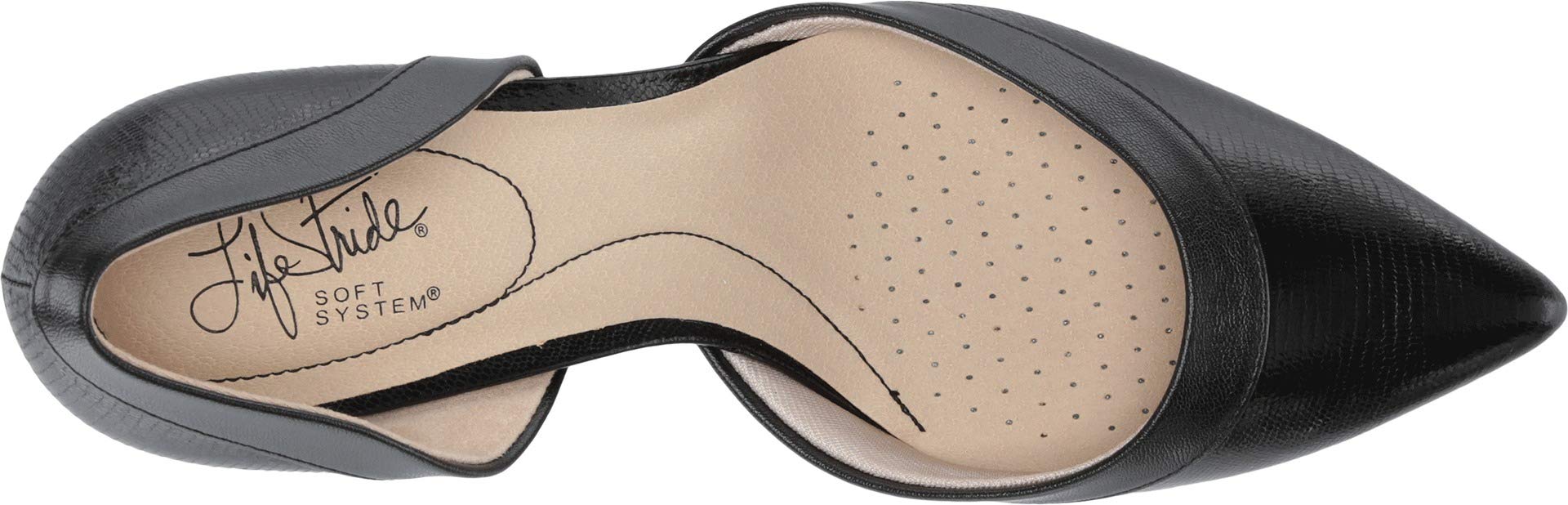 LifeStride Saldana Black Mini Lizard/Vinci Exclusive 9 M (B) - Image 3