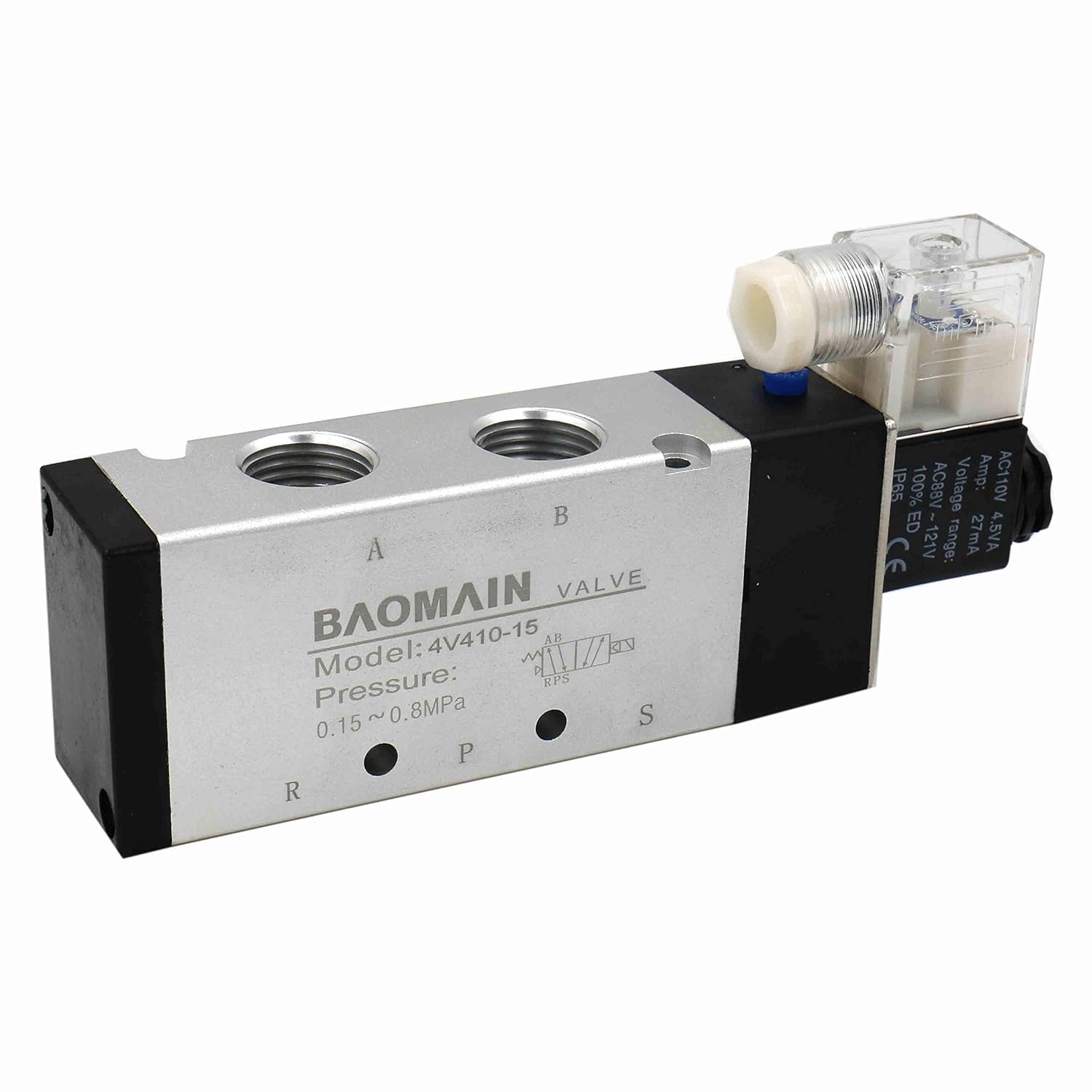 Solenoid Valves Industrial & Scientific Baomain Pneumatic Air Control