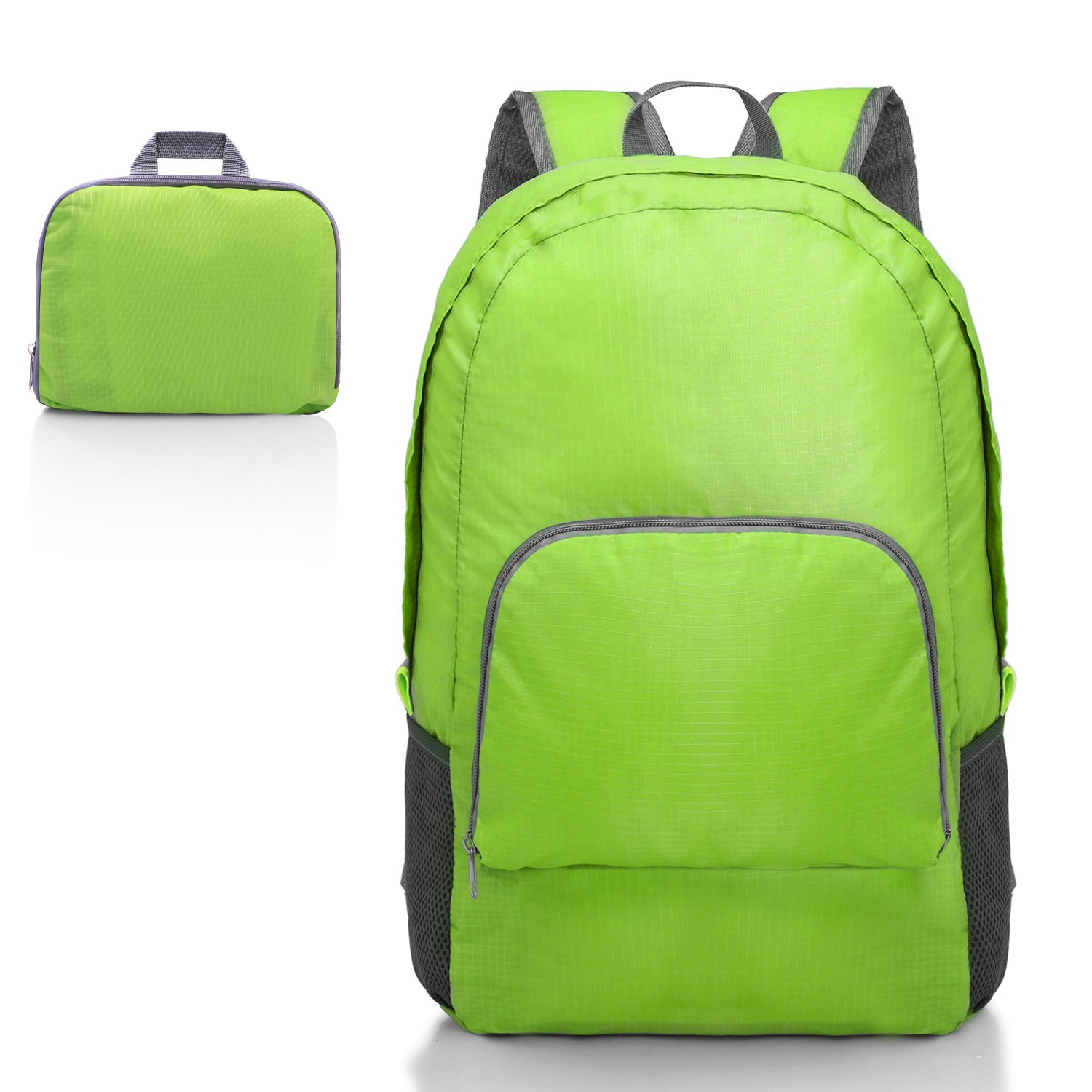 Ultra Lightweight Packable Backpack Foldable Durable Travel Hiking Backpack Daypack for Women/Men(Green) Load 20L