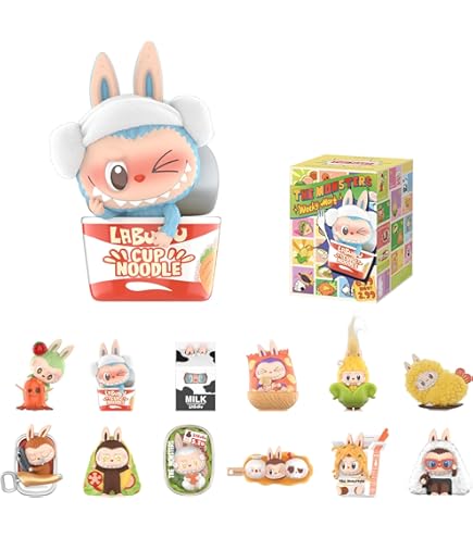 Amazon.com: POP MART The Monsters Lazy Yoga Series Figures, The