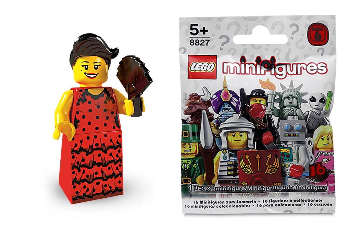 LEGO Minifigures Series 6 - FLAMENCO DANCER