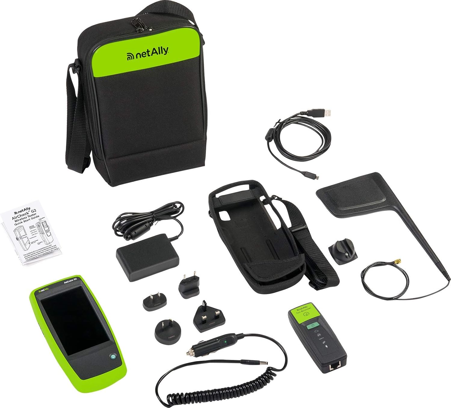 NetAlly AIRCHECKG2TAKT AirCheck G2 Wireless Tester with Test Accessory Kit, WiFi Tester