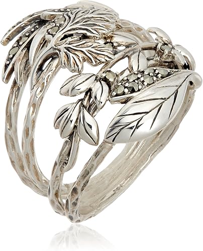 Amazon ファトラ Fatras Sv925 ４種類のハーブ スカボロフェアスタックリング 802r0058 日本サイズ13号 リング 通販