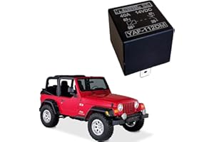 E-Vniko 4 Pin EP26 LED Turn Signal Flasher Relay Compatible with Jeep TJ Wrangler 1997 1998 1999 2000 Compatible with Dodge Grand Caravan NEON 93-99 56009339 Hazard Warning Relay