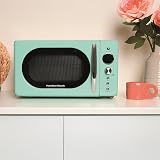 Hamilton Beach Retro Microwave 20L 700W Digital LED 8 Pre-sets Mint HB70H20M view 2