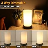 HSLighting Bedside Lamp Touch Control Night Light 3 Level Dimmable view 2