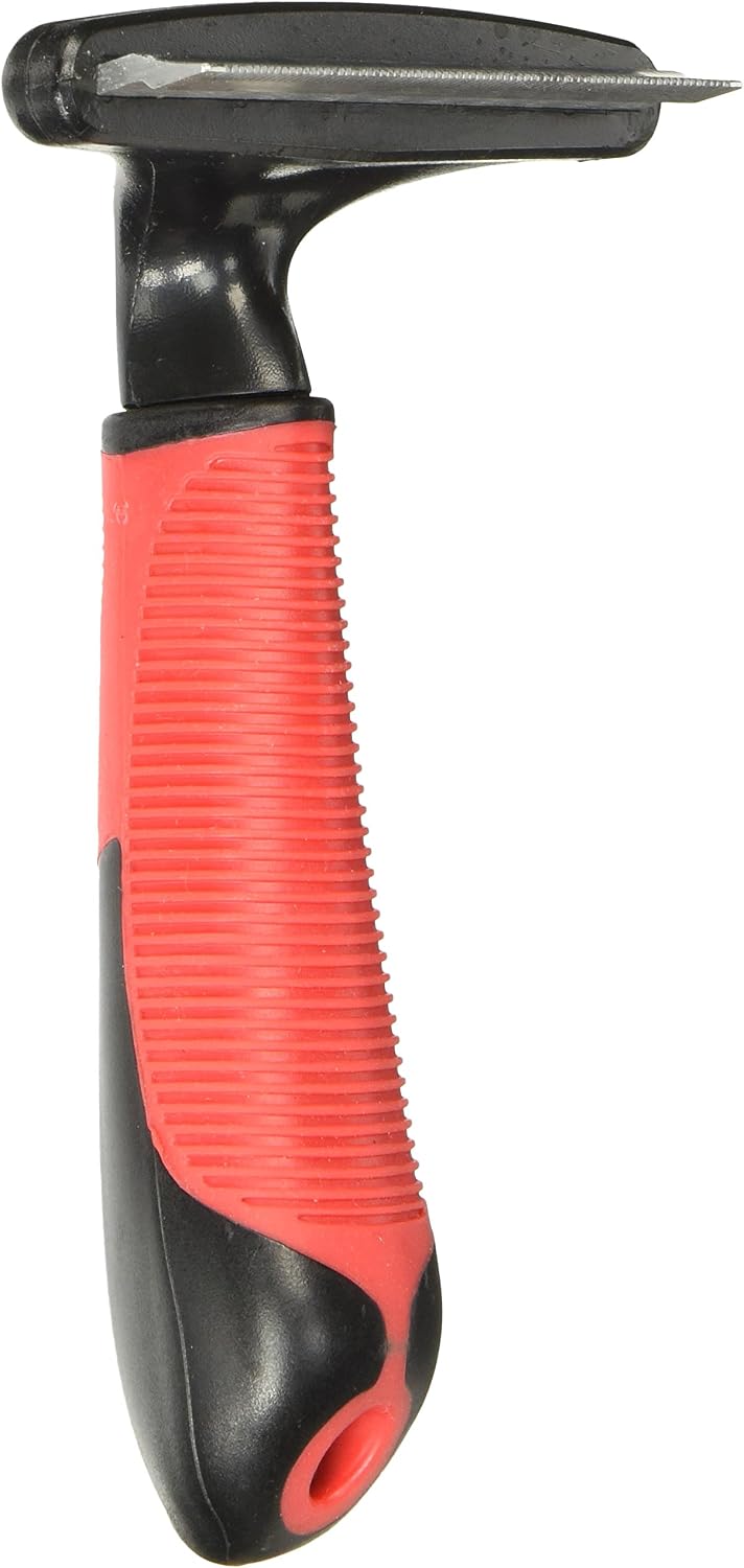 Karlie Furmaster, 76 mm Dog Grooming Hair Brush, Silver, Black, Red, L: 15,5 cm B: 8,5 cm H: 4,5 cm