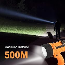 YIERBLUE Rechargeable Spotlight,Handheld