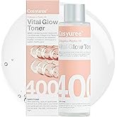 Cosyuree Collagen + Pepta-18 Vital Glow Toner, pH 5.5 Toner, pH Balancing, Absorbing Boost, Calming Skin, Refreshing, Hydrating, Purifying, Korean Skincare, 200ml/6.76 fl.oz