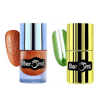 Buy Beromt Premium Sand Matte Nail Polish Glitter Nail Polish Combo Set Of 2 606 303 Online At Low Prices In India Amazon In