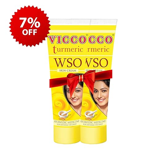 Vicco Turmeric WSO Skin Cream-60g(Pack of 2): Amazon.in: Beauty