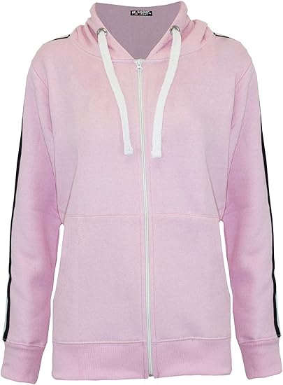 pink brand zip up hoodie