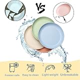 YEEBECA 67-Piece Unbreakable Dinnerware Set for 6 - BPA-Free Camping Tableware view 3