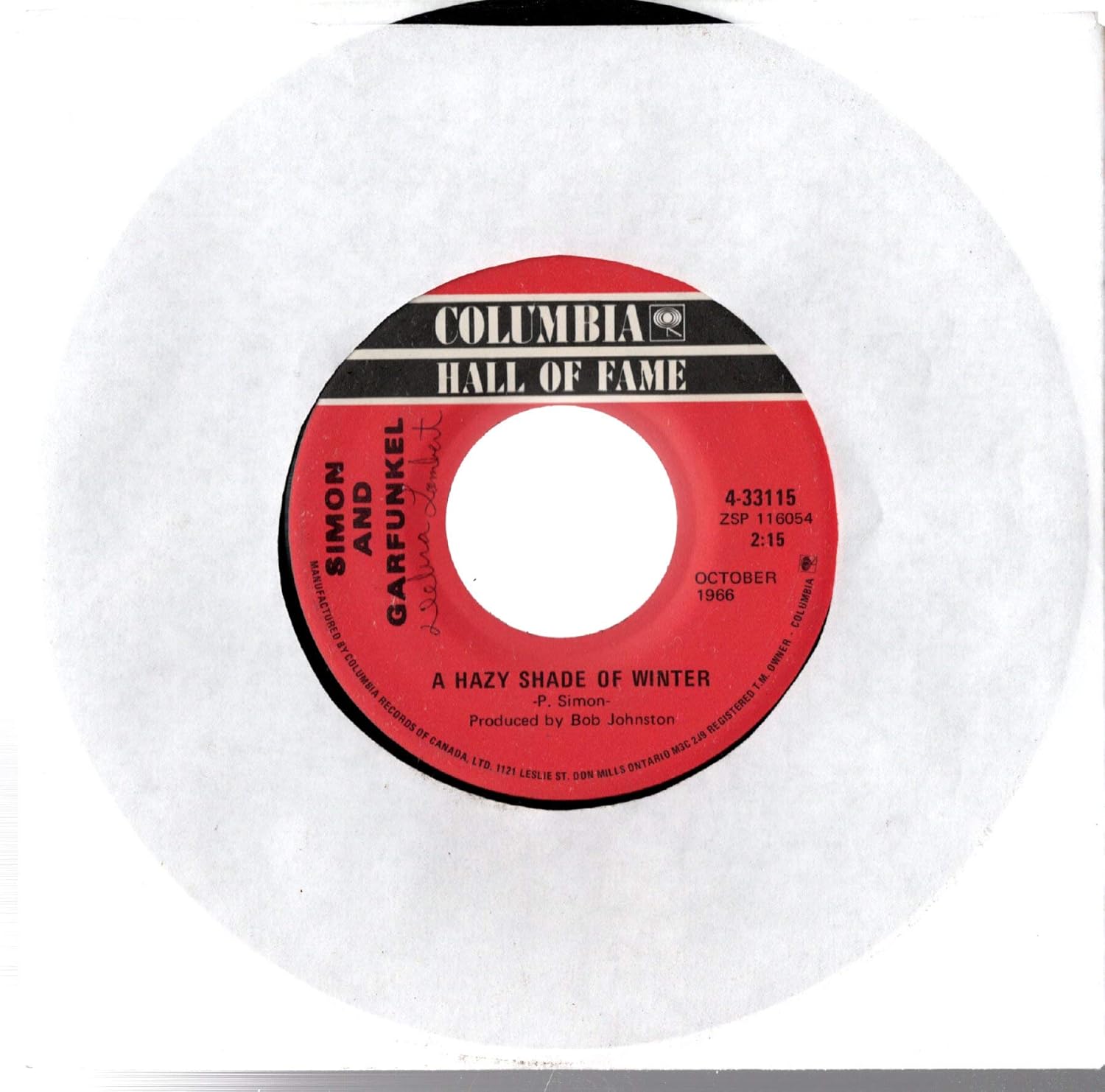 Simon And Garfunkel A Hazy Shade Of Winter